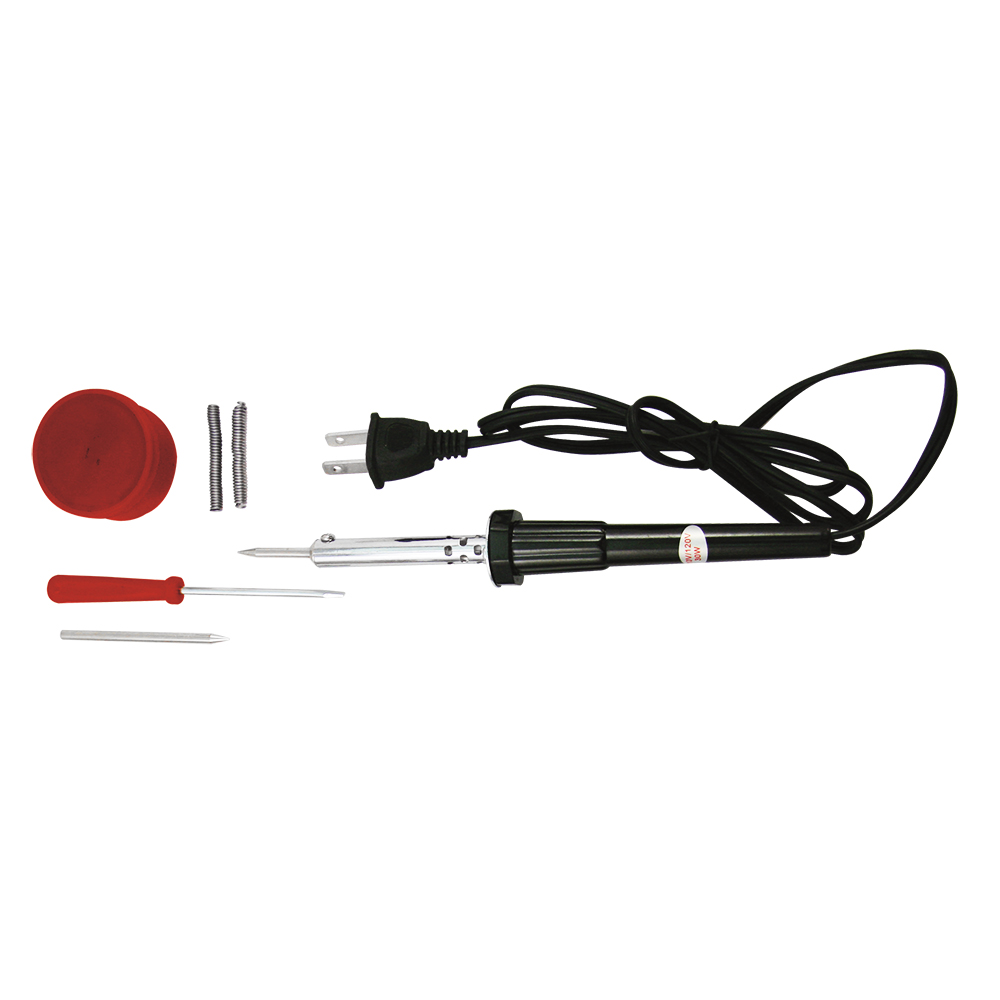 [H33023] Juego Cautil Tipo Lapiz 30 Watts Con Pasta. Negro. 30w
