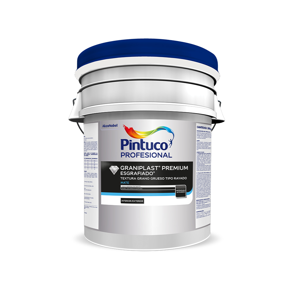 [A14823] Esgrafiado Blanco 30401-00501 4gl 30kg