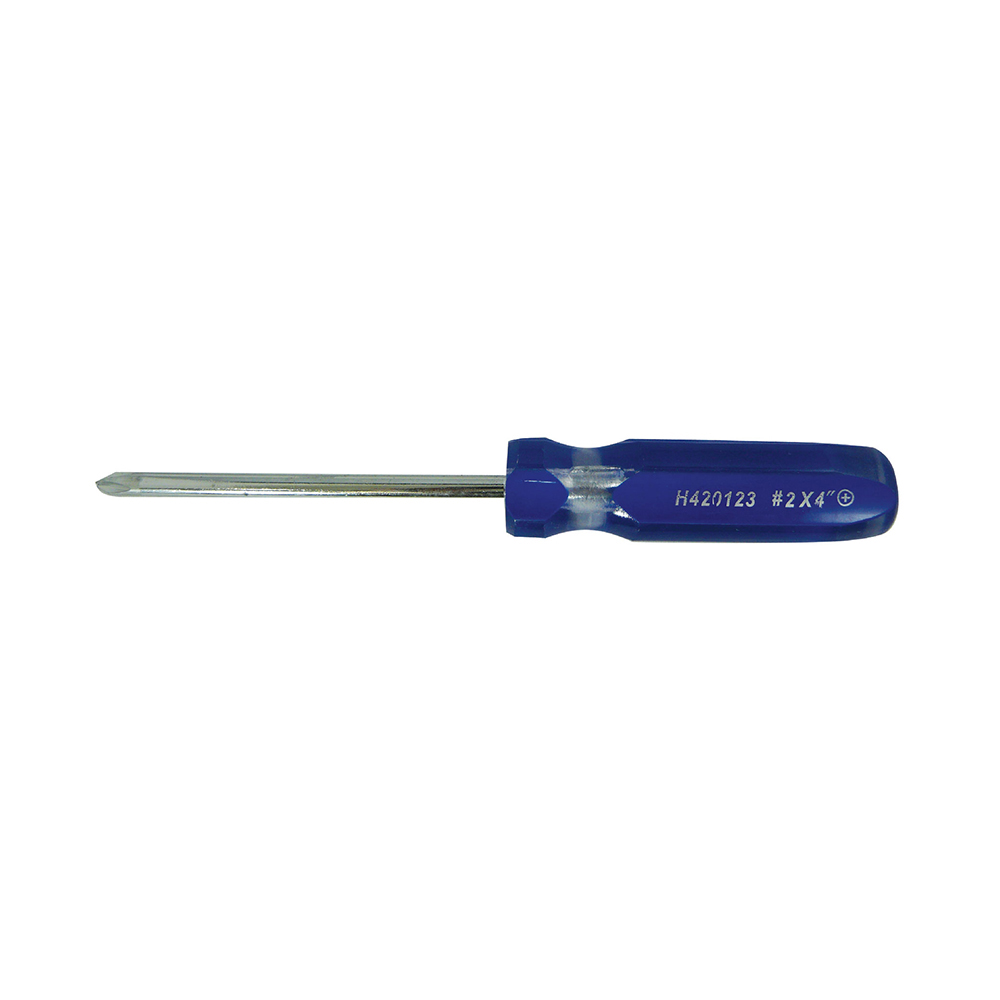 [H420123] Destornillador (+) #2 X4. Cromo Vanadio. #2x4