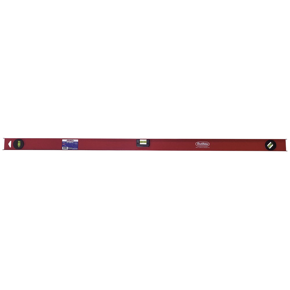 [H420210] Nivel De Aluminio 48. Rojo. 48