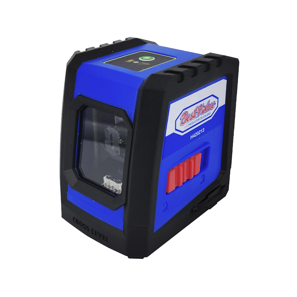 [H420213] Nivel Laser Con Baterias Recargables. Azul. 23m