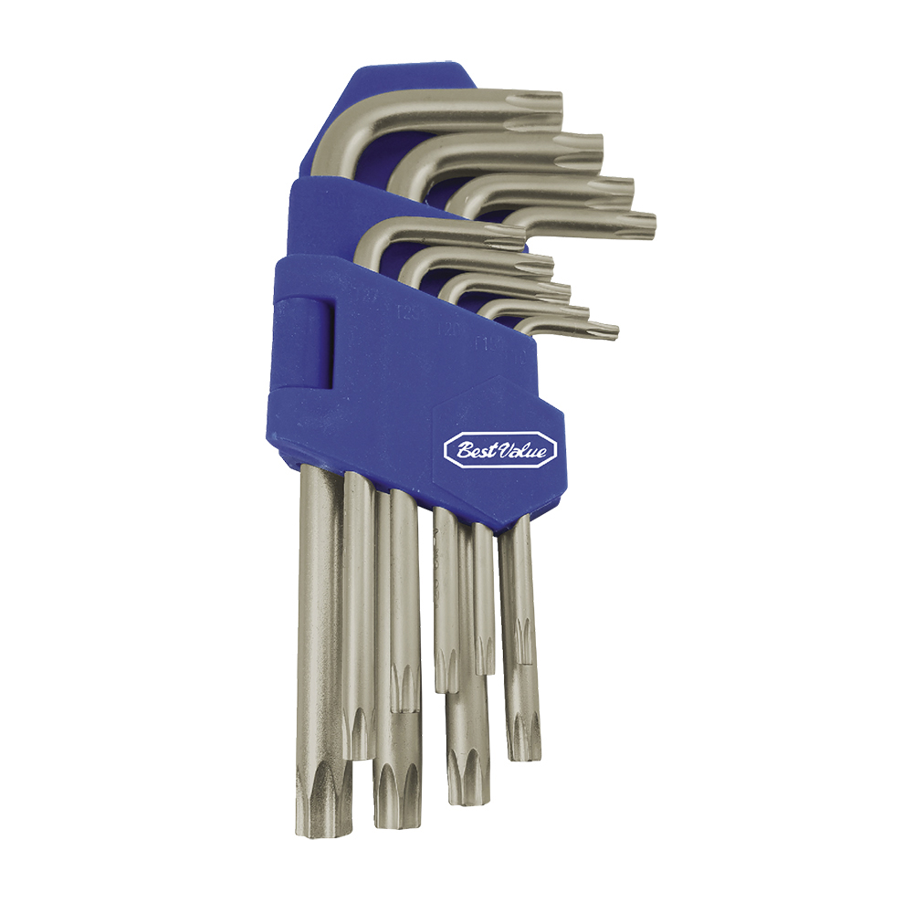 [H420398] Juego Llaves Torx (9pcs) Crv. Cromo Vanadio. 9 Pcs