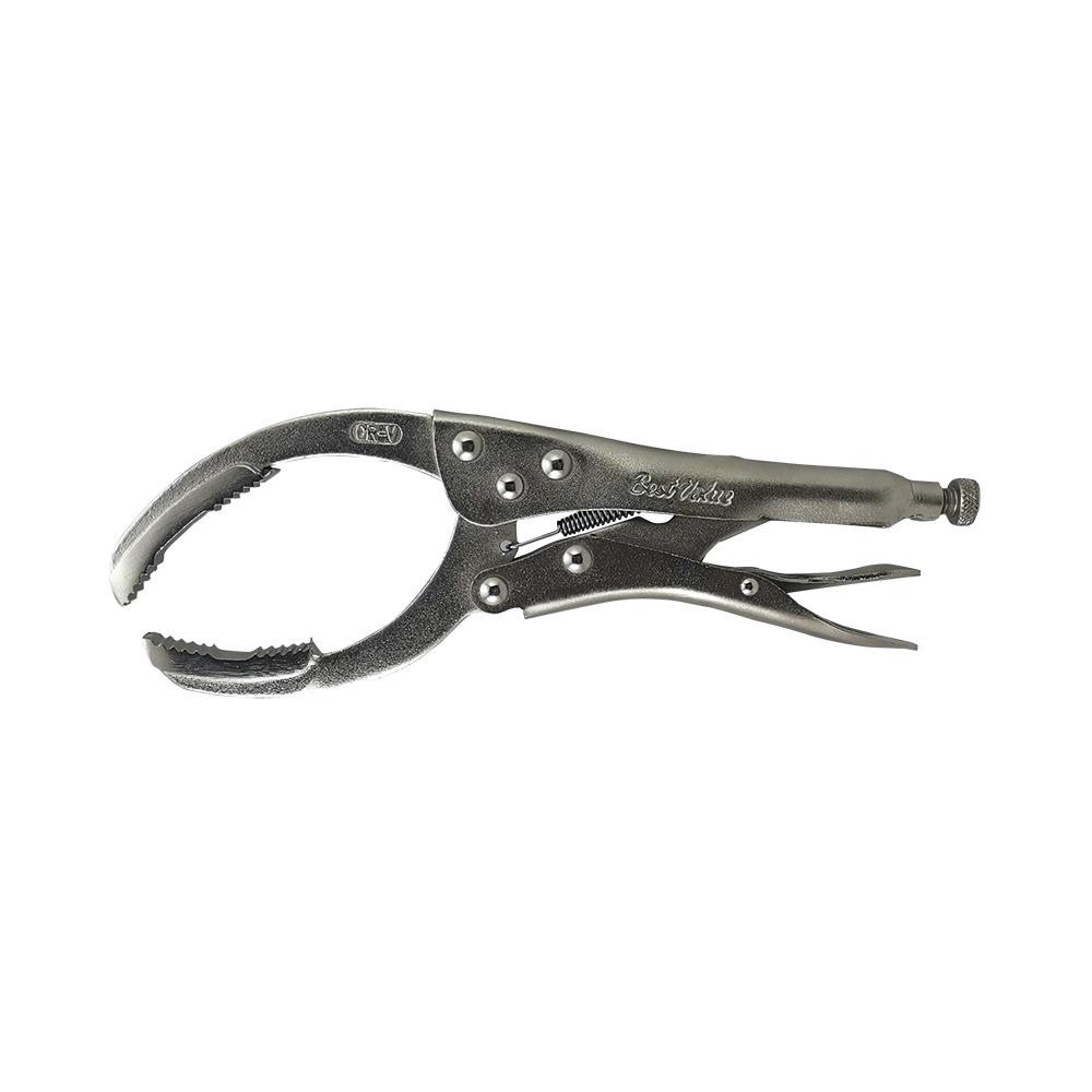 [H42104] Pinza De Presion Para Filtro Aceite Bestvalue. Zincado. 2-1/8 - 4-5/8
