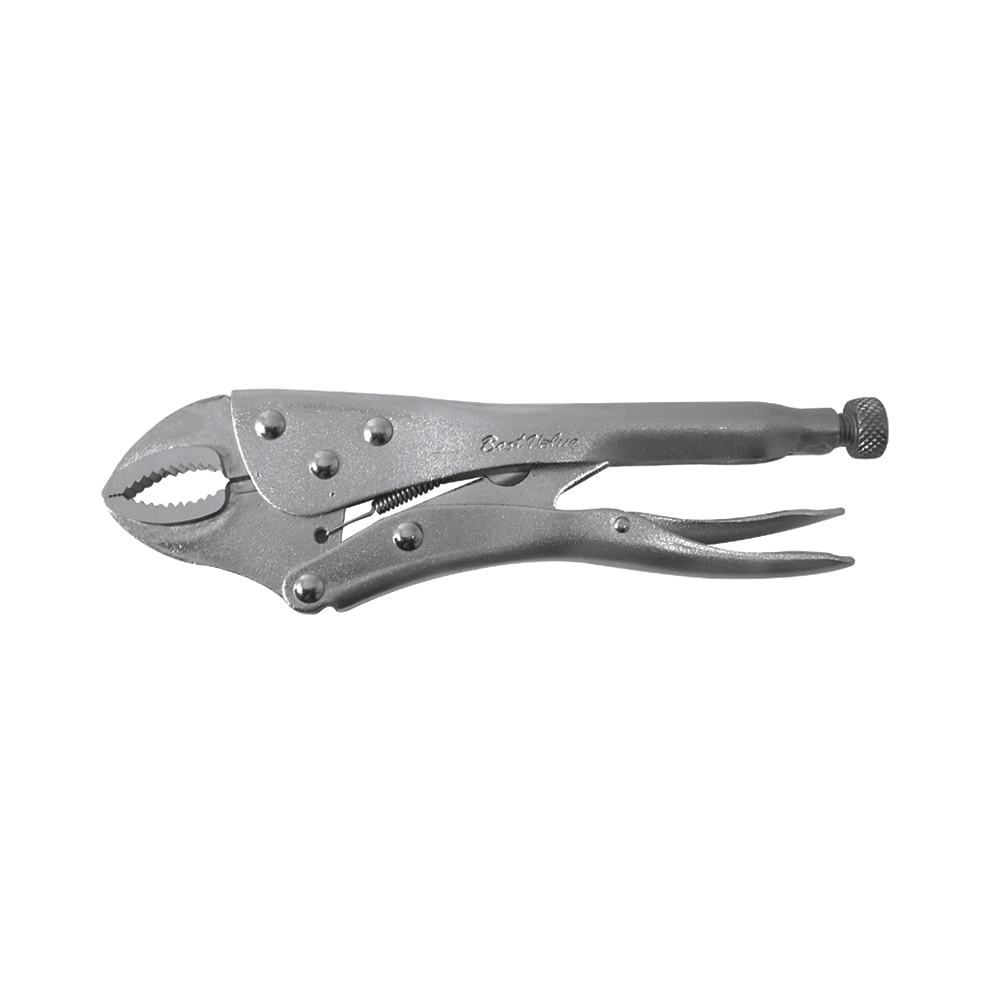 [H42105] Pinza De Presion Curva 7. Zincado. 7