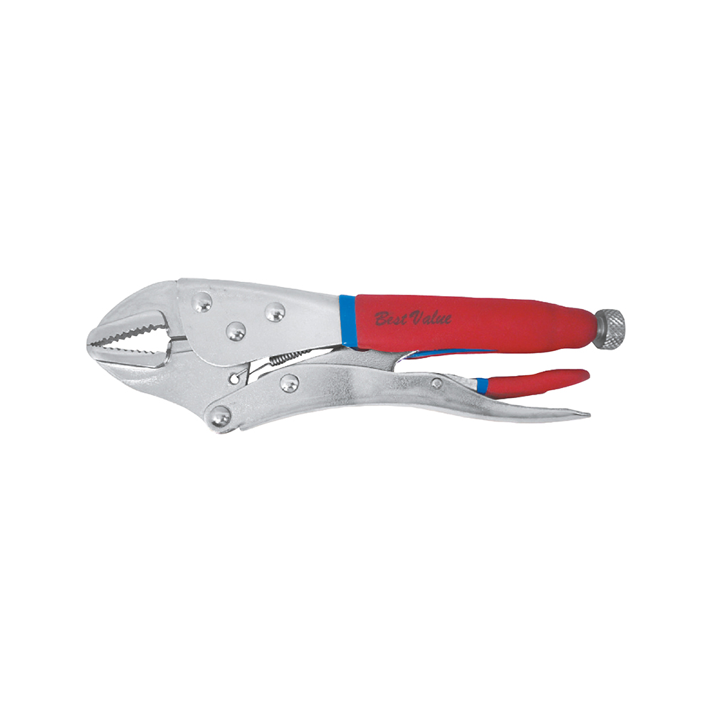 [H42110G] Pinza De Presion Recta 10 Ergo. Zincado.