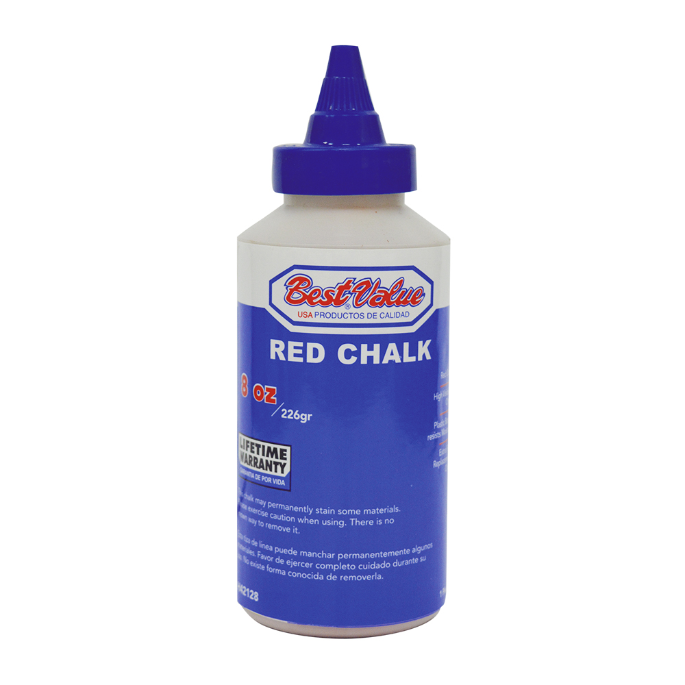 [H42128] Tiza En Polvo Rojo De. Azul. 8oz