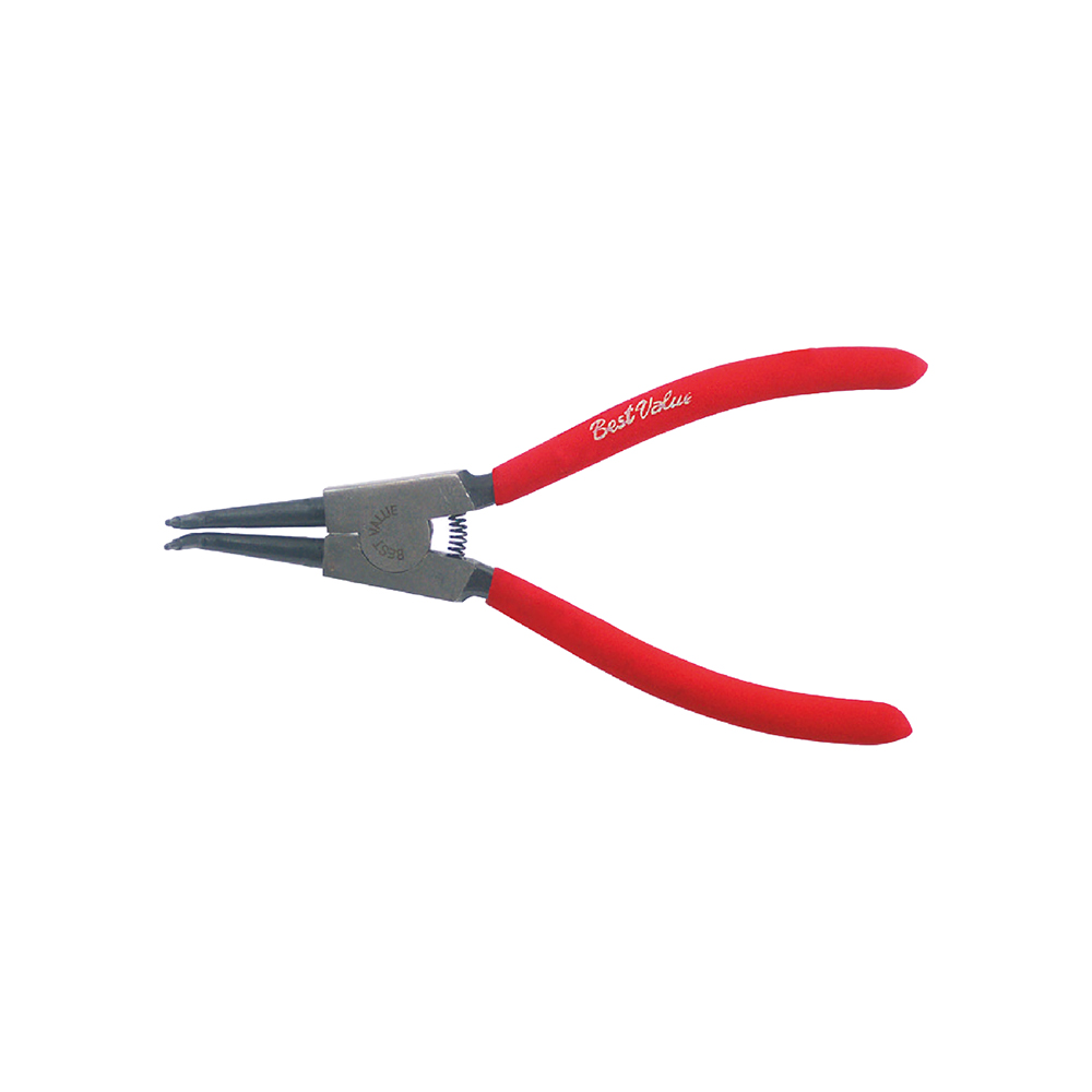 [H42137] Pinza Para Anillo Curva Exterior. Acero Templado. 7
