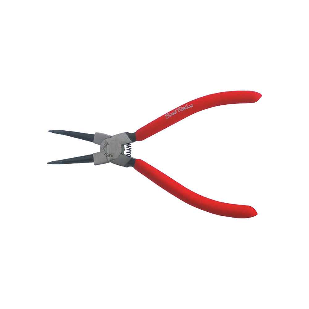 [H42138] Pinza Para Anillo Curva Interior. Acero Templado. 7