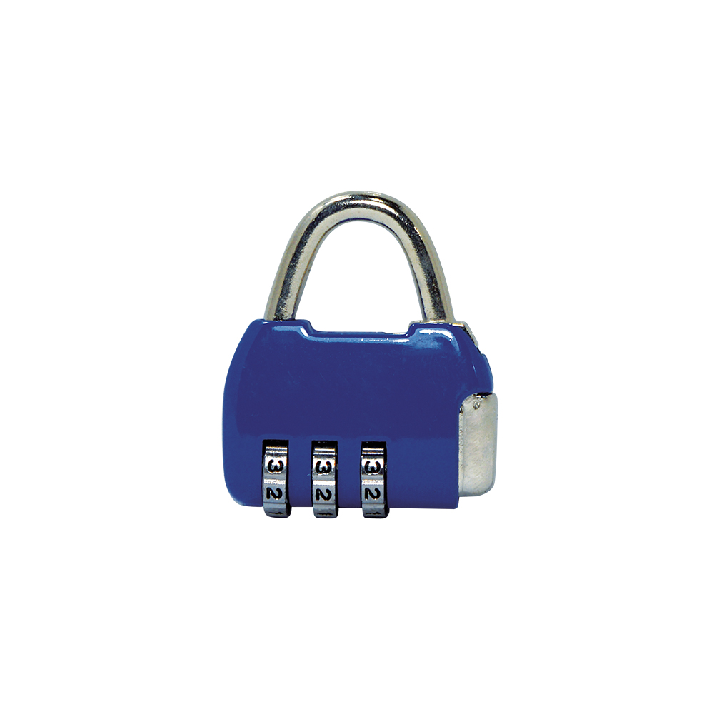 [C16692A] Candado Combinacion Para Maleta Azul. 45mm
