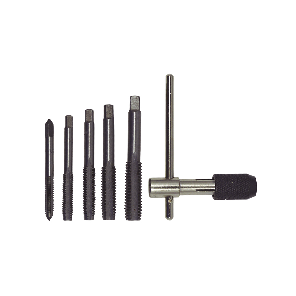 [H42214] Juego Machuelos Con Mango 6 Pcs. Oscuro. Pzas