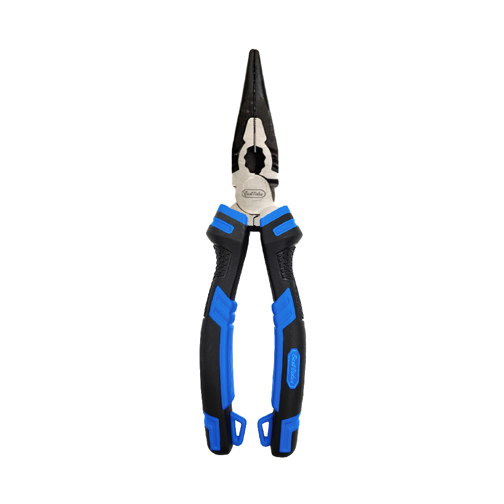 [H42411] Alicate Punta Larga Mango Ergo 8. Azul. 8
