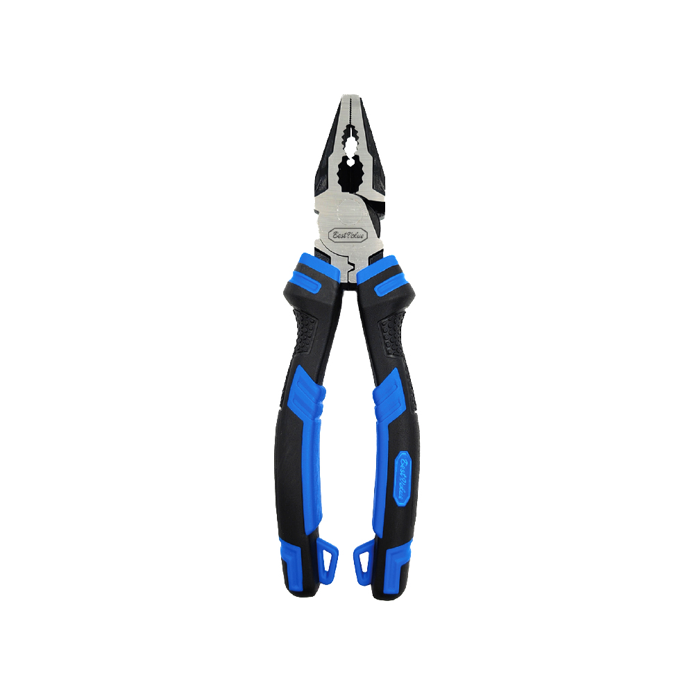 [H42417] Alicate Electricista Mango Ergo 8. Azul. 8
