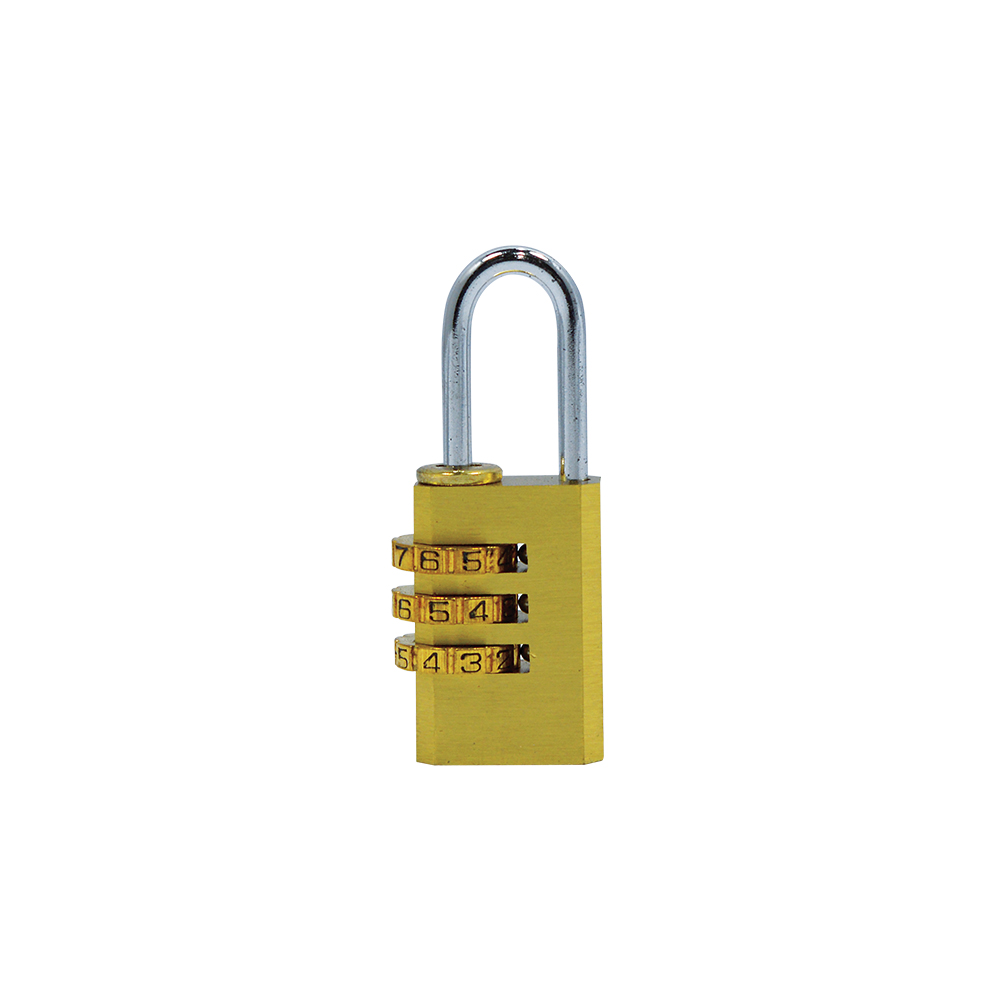 [C17003] Candado Combinacion Para Maleta. Dorado. 20mm