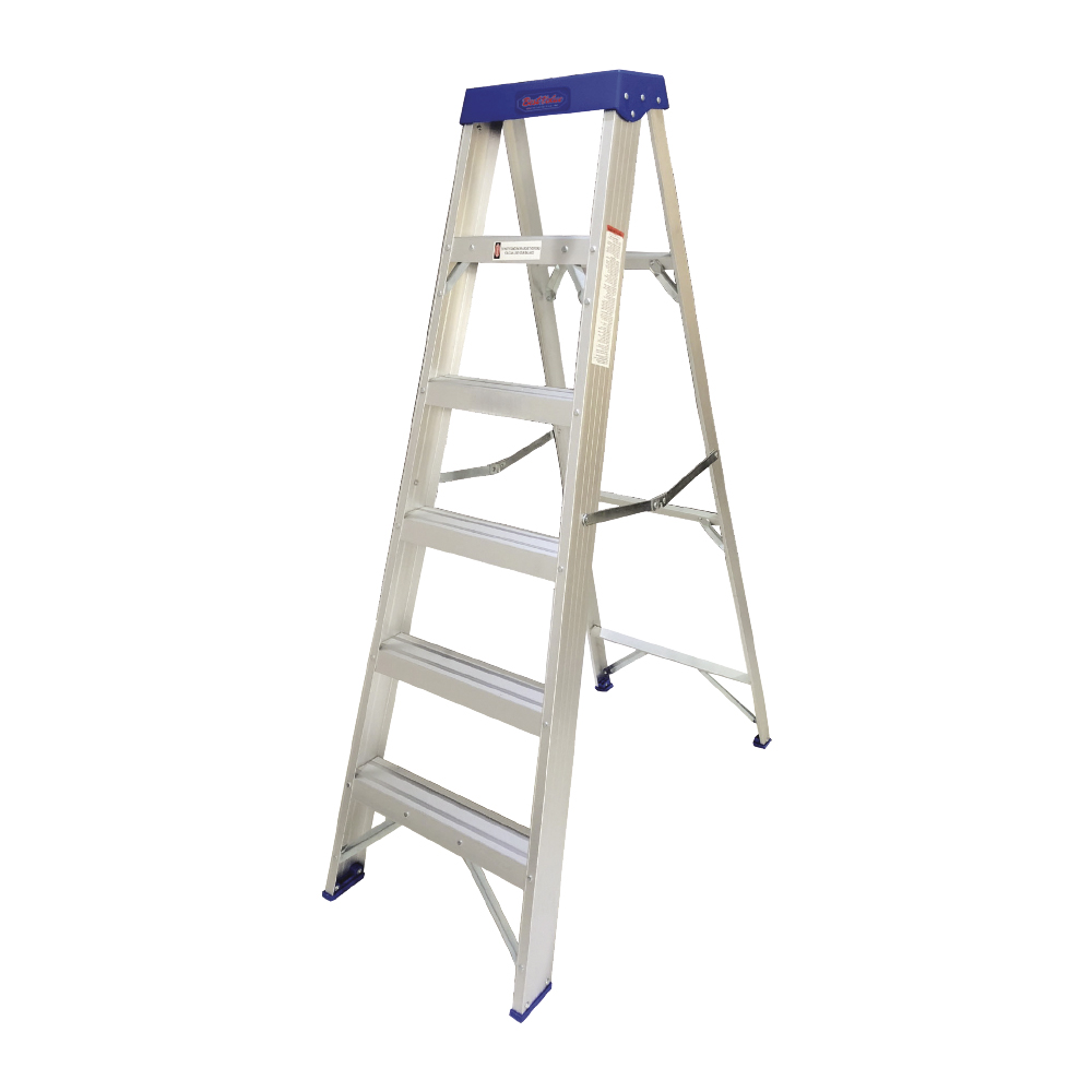[H52004] Escalera Alum. Tijera (225lb) 4'. Aluminio. 4'