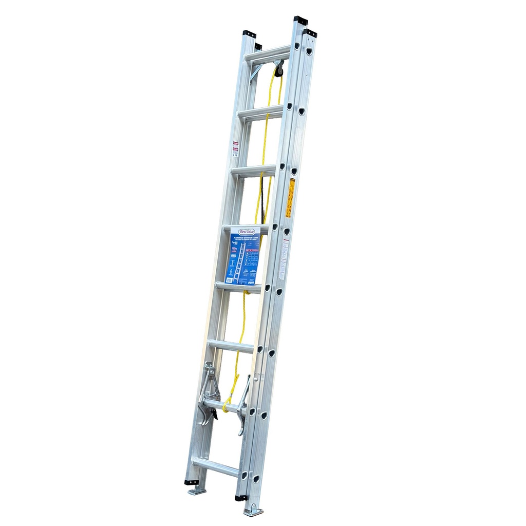 [H52043] ESCALERA DE EXTENSION ALUMINIO 28' 150KG BEST VALUE