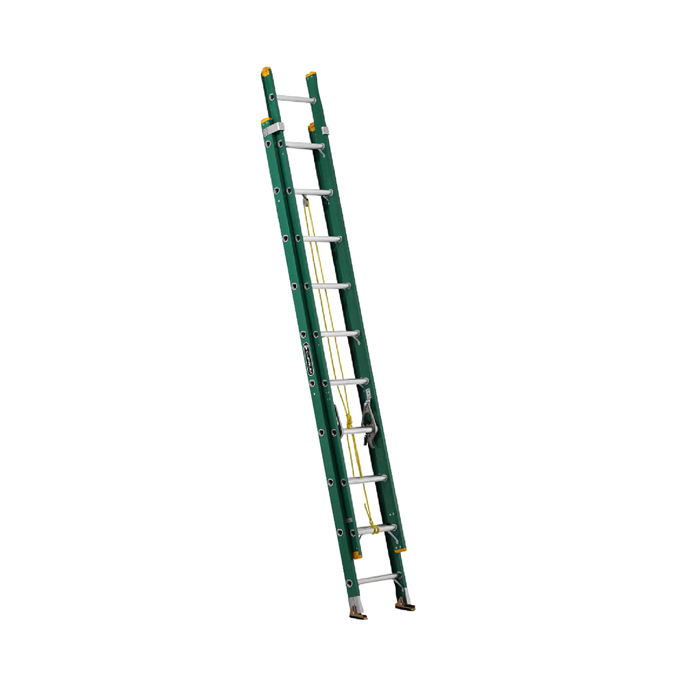 [H56113] Escalera Lousville Fibra Recta (300lb) 12'. De Vidrio. 12'