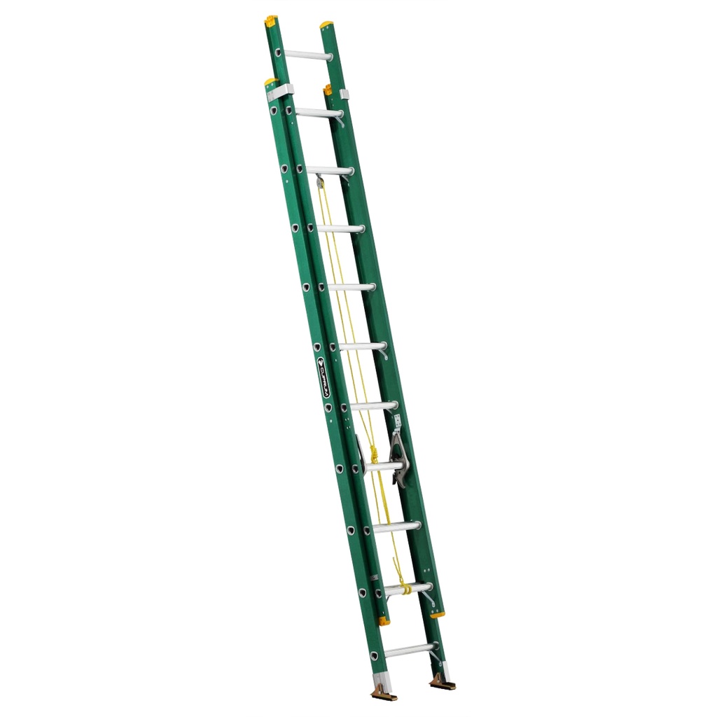 [H56120] Escalera Cuprum Fibra Extens(385lb) 20'. De Vidrio. 20'