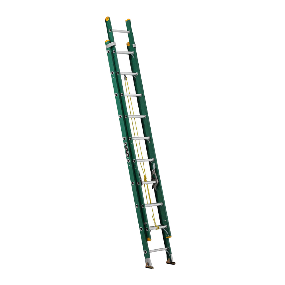 [H56124] Escalera Cuprum Fibra Extens(385lb) 24'. De Vidrio. 24'