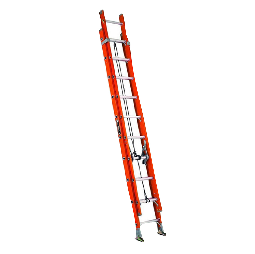 [H56236] Escalera Louisv. Fibra Extens (300lb) 36' Con Accesorios. De Vidrio.