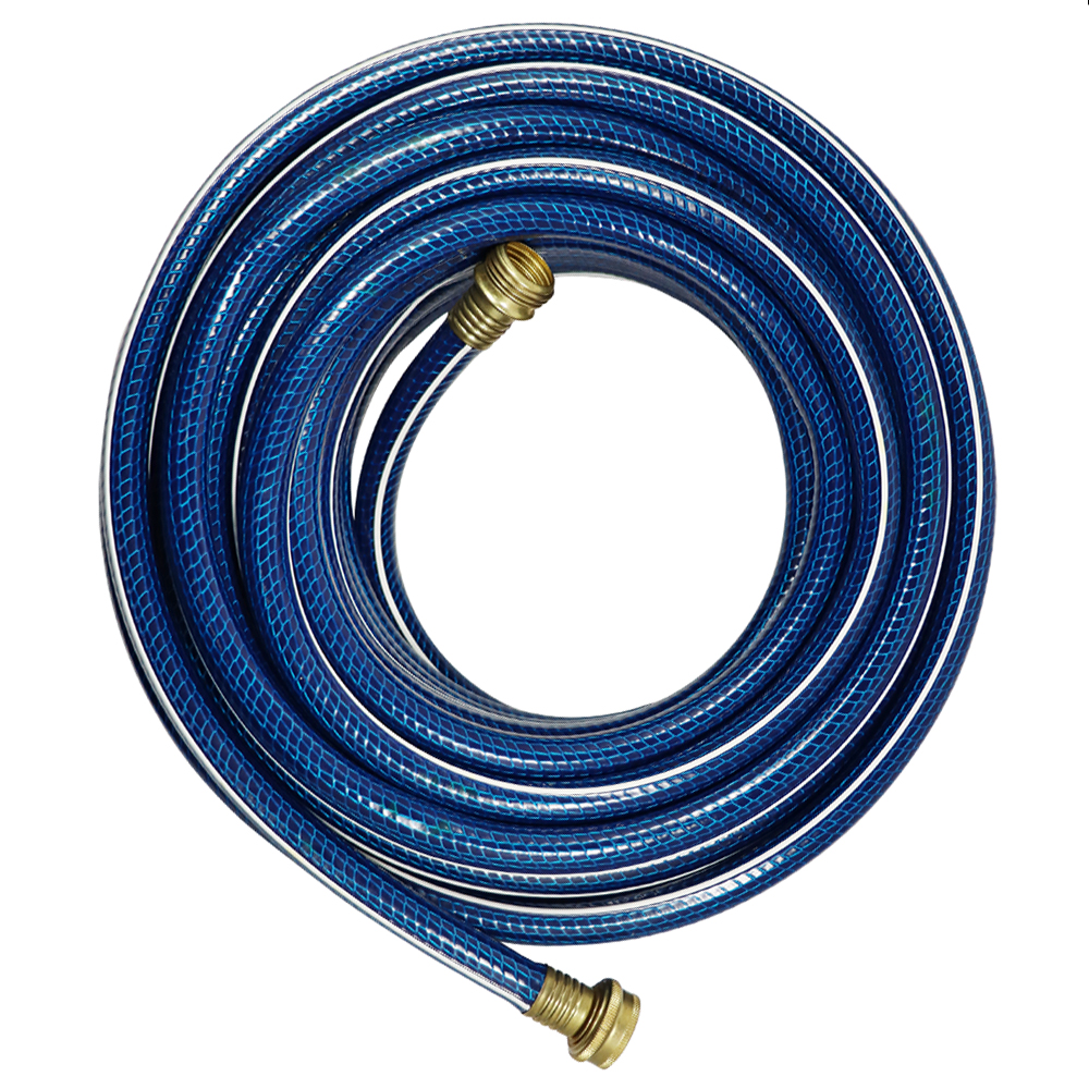[J02MR425] Manguera Reforzada 5/8 X 25' 4capas. Pvc. 25'. Transparente