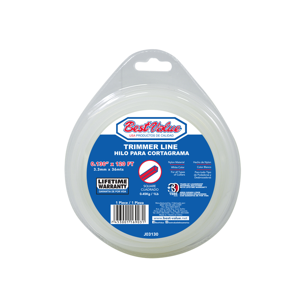 [J03130] Hilo Cortagrama. 130(120')blanco Cua 1lb. Blanco. 0. 130” (blanco)