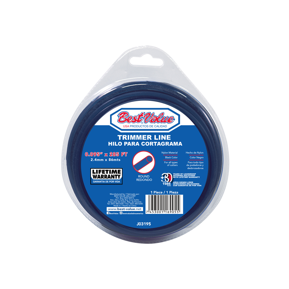[J03195] Hilo Cortagrama. 095(285') Azul Red 1lb. Azul. 0. 095” (azul)