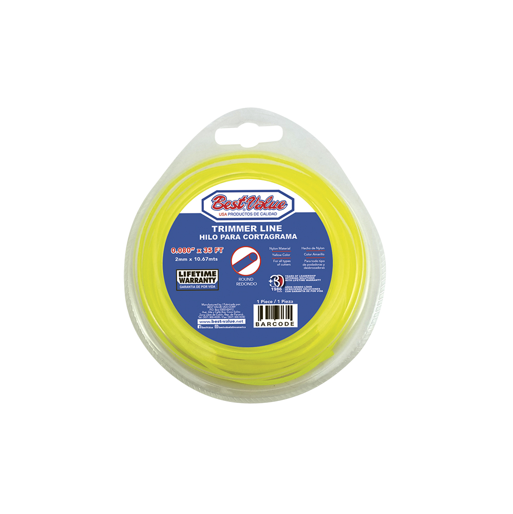 [J03365] Hilo Cortagrama 0. 080x35' Amarillo Red. Amarillo. 080 (amarillo)