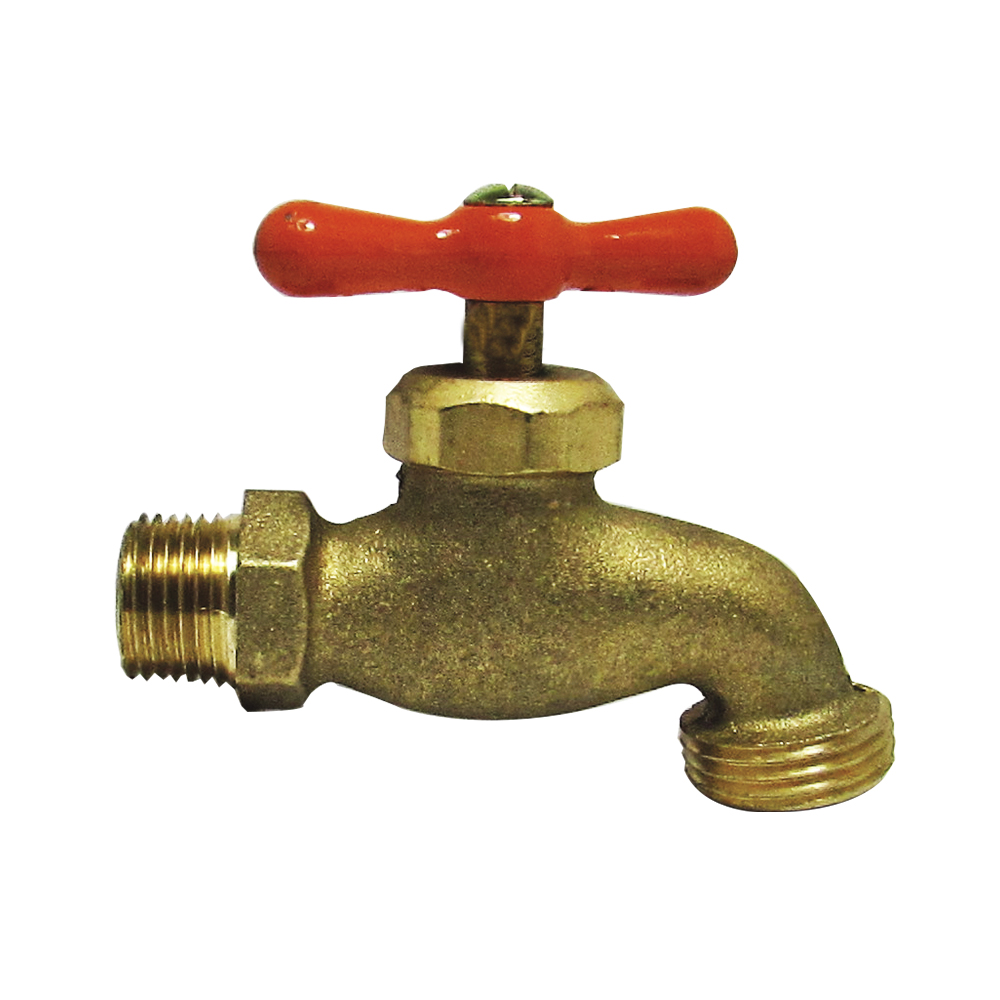 [P01164] Llave Rosca Manguera 1/2 Mediana 235g Aquina. Bronce.