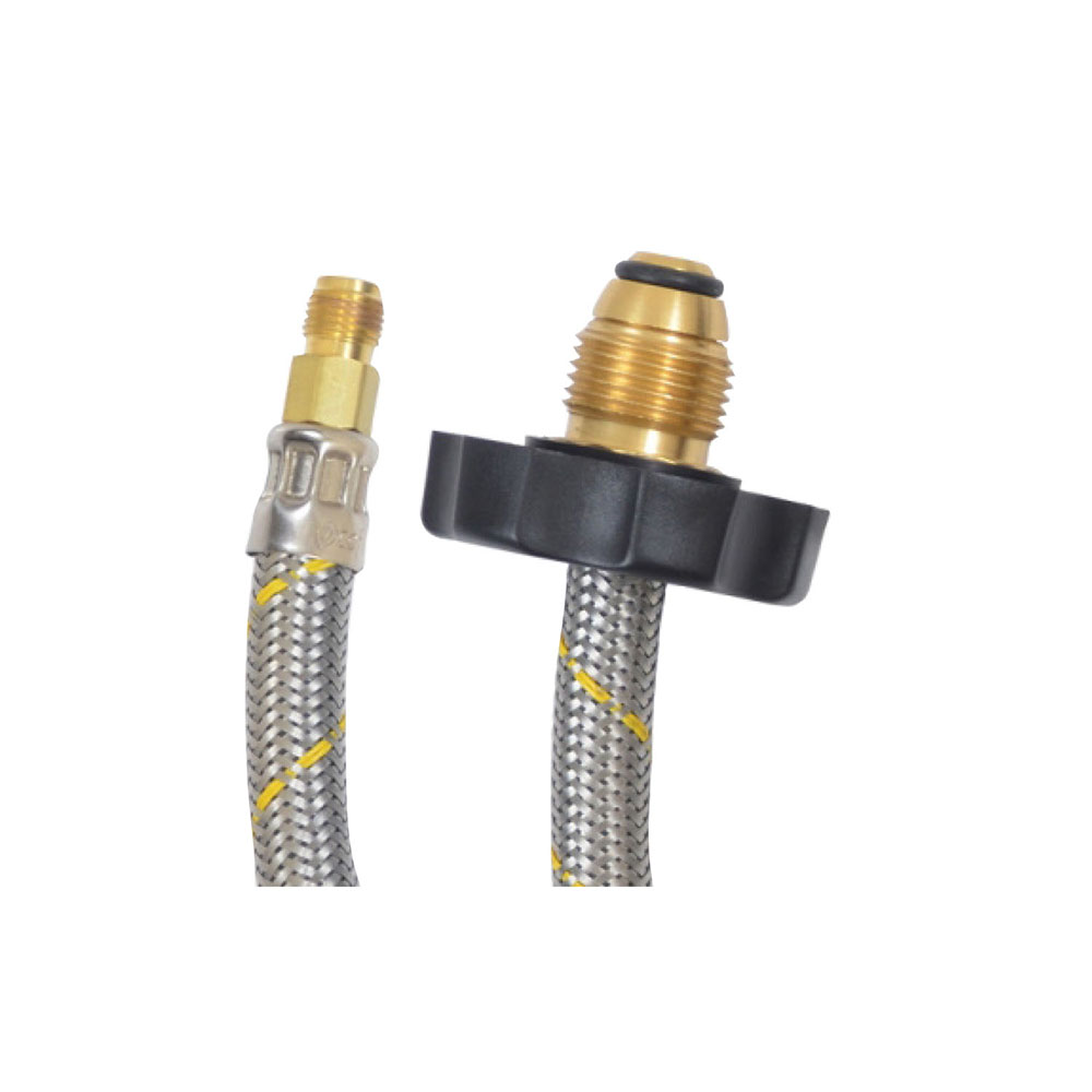 [P01461] Manguera Para Gas Acero 7/16x7/8 50cm Coflex. Trenzado De Inoxidable. 7/16 X 50 Cm