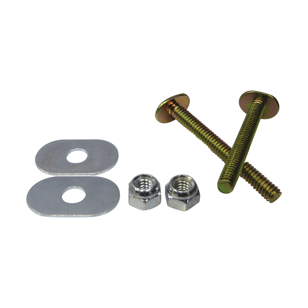 [P01541] Tornillos Traseros Para Inodoro (par) Aquina. Metal. 7/16 X 1/4 2-1/4