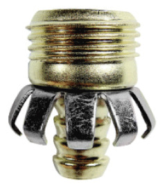 [P01605] Coupling Macho De Bronce Para Manguera. Bronceado. 1/2