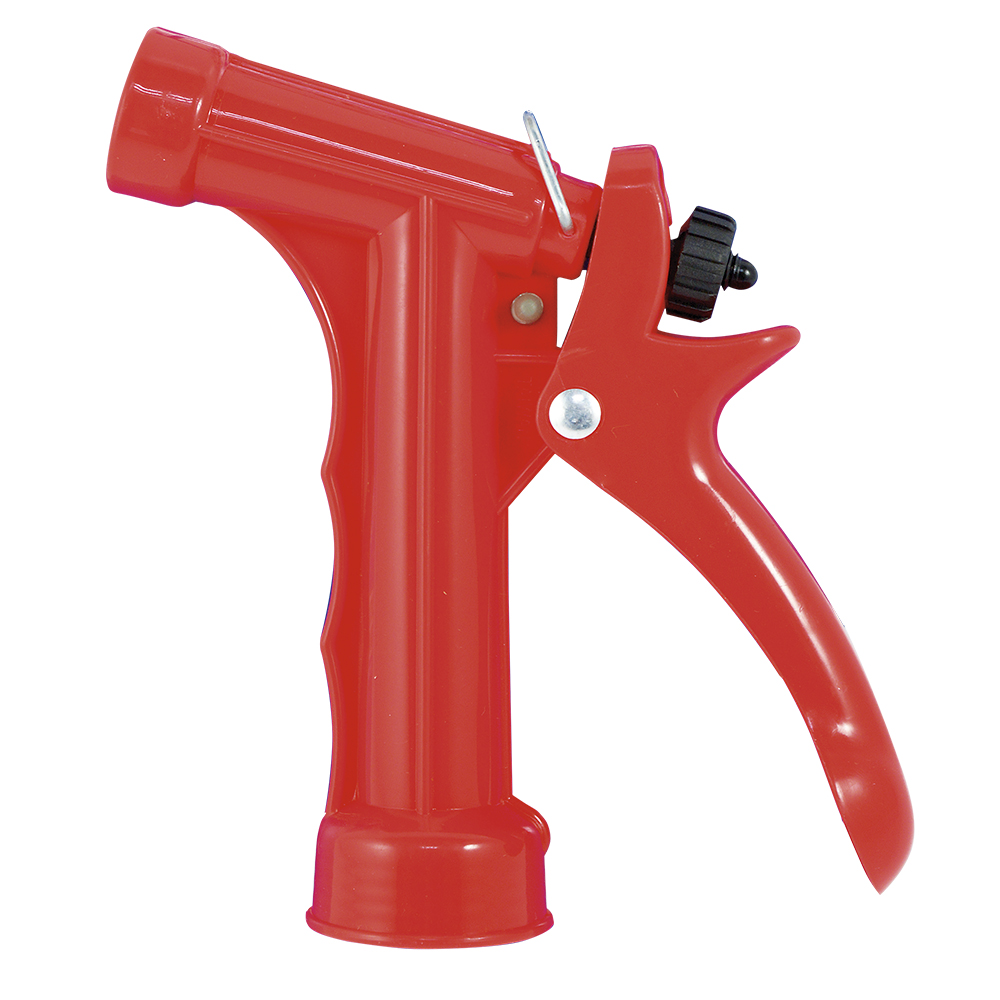 [P01610] Pistola Para Manguera Plastica. Rojo. 4-1/4 (106mm)