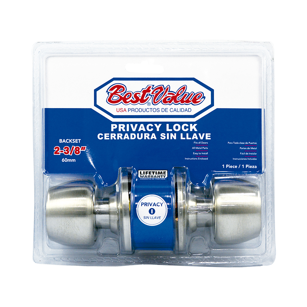 [C171030] Cerradura Sin Llave Ss. Acero Inoxidable. 2-3/8