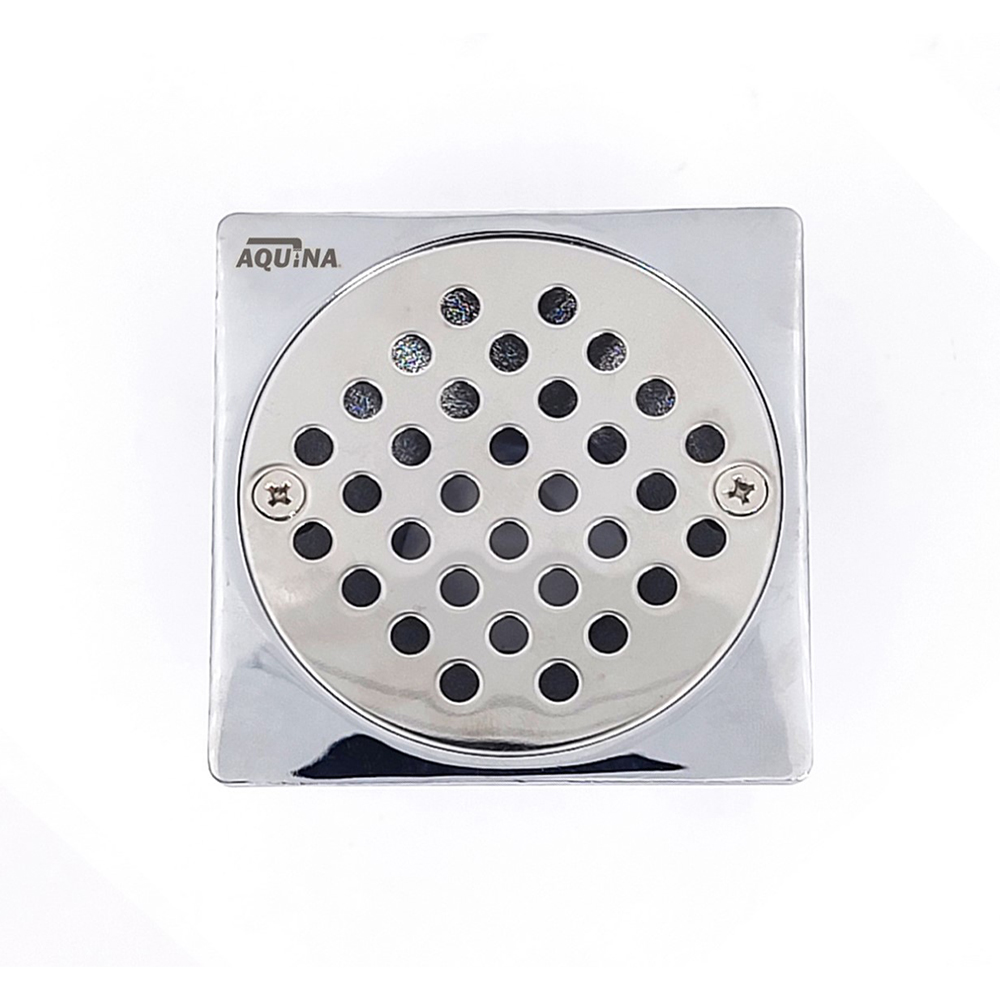 [P01933] Parrilla Para Baño Acero Inox Aquina. Inoxidable + Zinc. 90mm