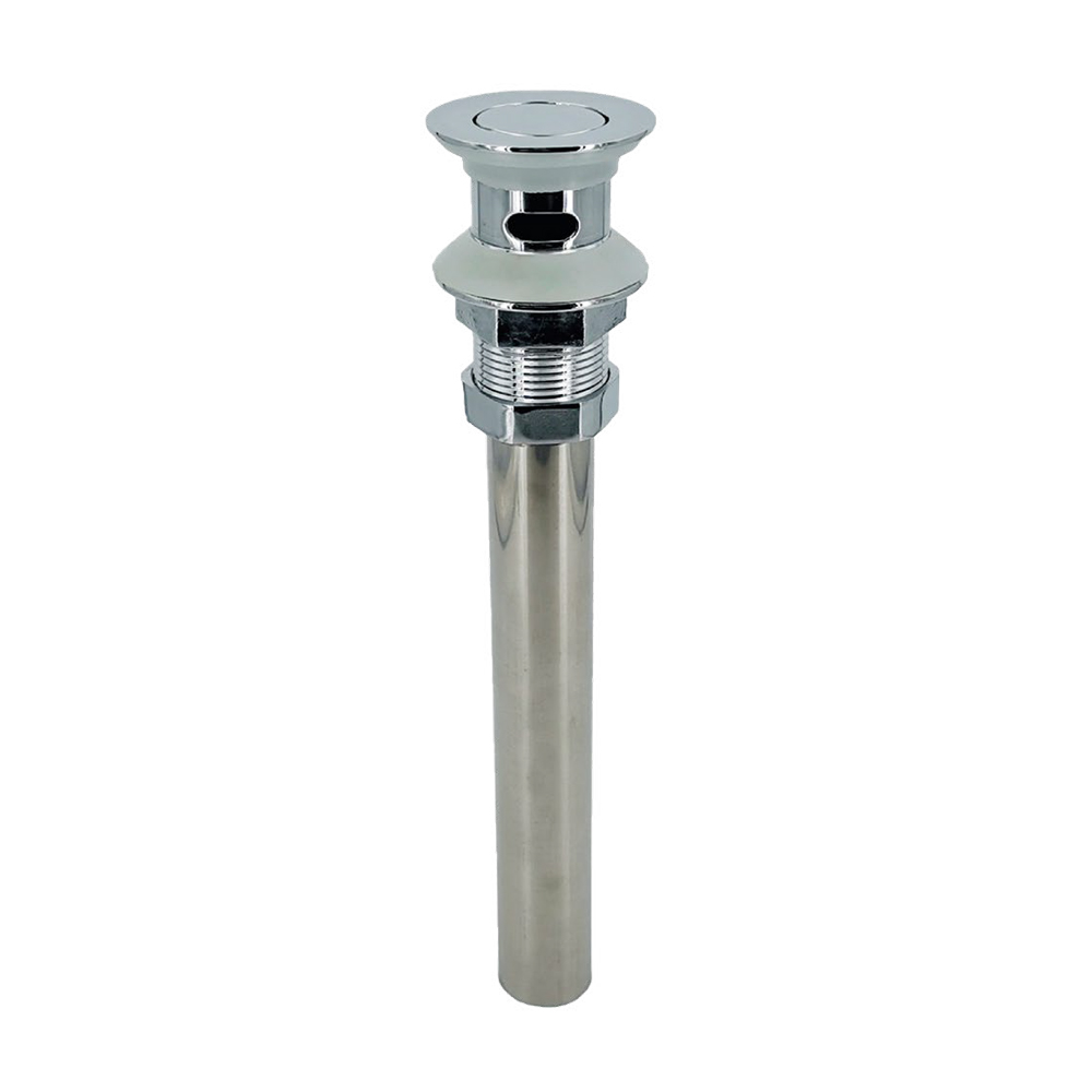 [P021680] P. O. Plug De Acero Inoxidable 1-1/4 X 8 Aquina. Cromado.