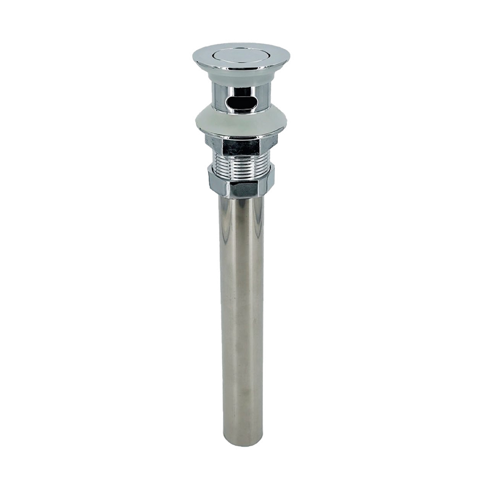 [P021681] P. O. Plug De Acero Inoxidable 1-1/4 X 10 Aquina. Cromado.