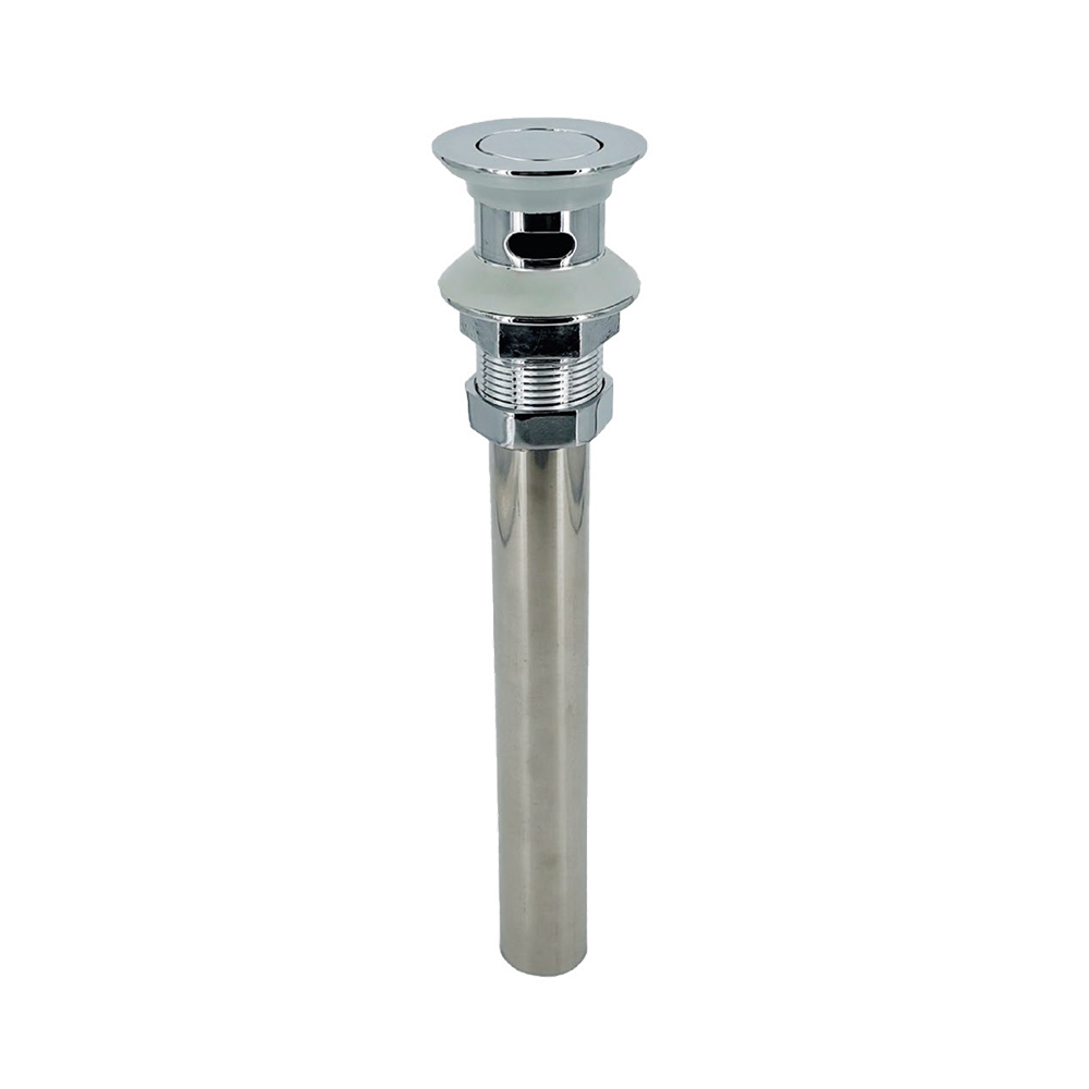 [P021682] P. O. Plug De Acero Inoxidable 1-1/4 X 12 Aquina. Cromado.