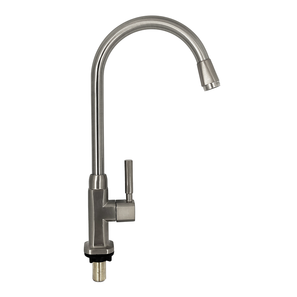 [P03107] Llave Sencilla Para Fregador Aquina. Cromado