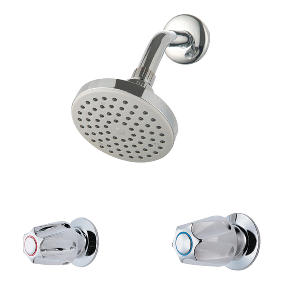 [P0607111] Llave De Baño Doble Con Regadera Classic Pfister. Cromo Pulido. Pulido