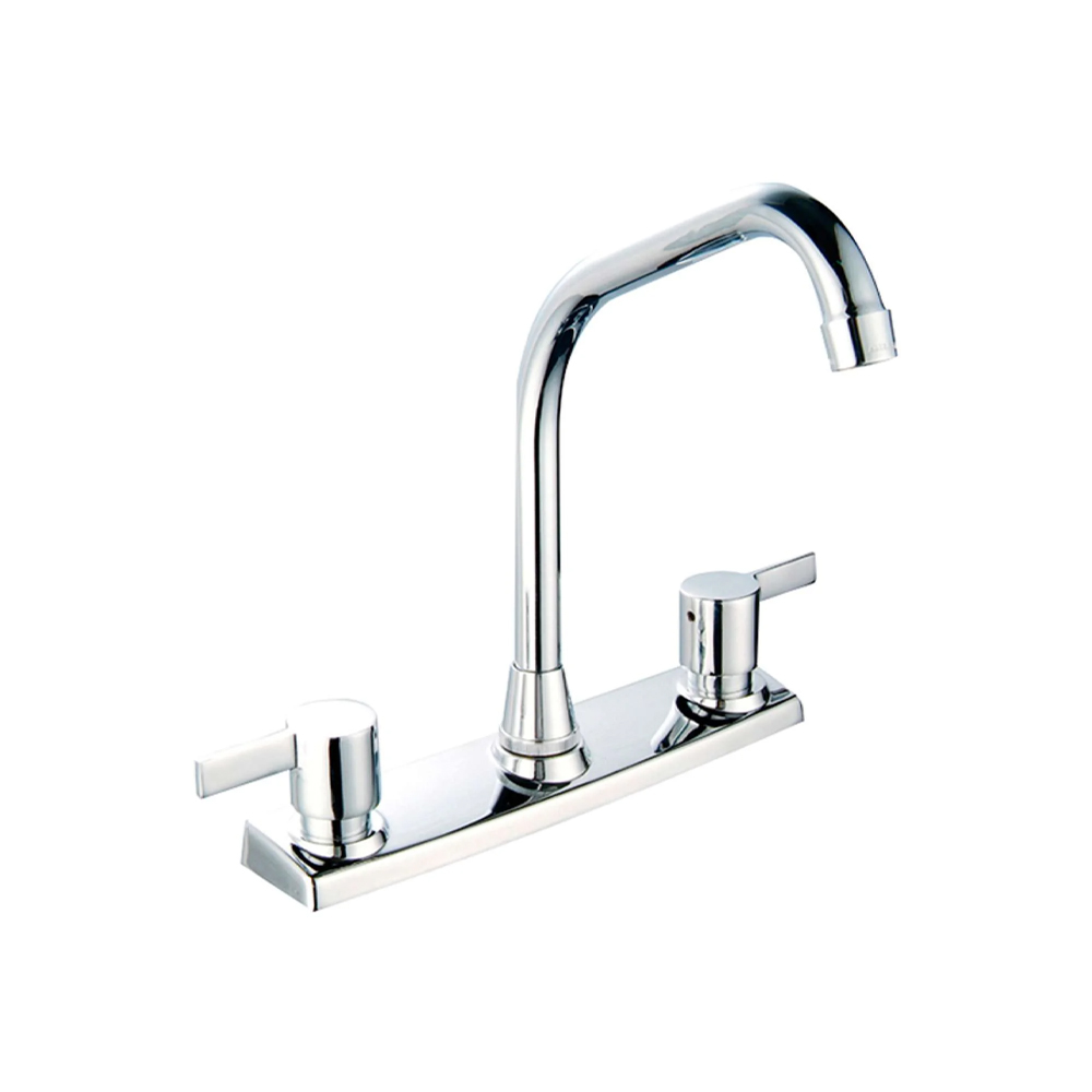 [P0607136] Llave De Fregador Doble Cuello Alto Pfister