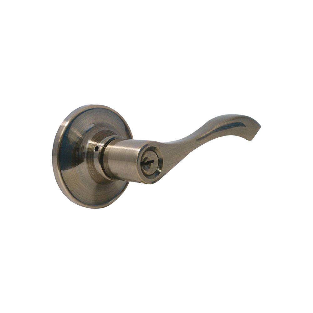 [C171231] Cerradura Con Llave Manigueta Ab. Bronceado. 2-3/8