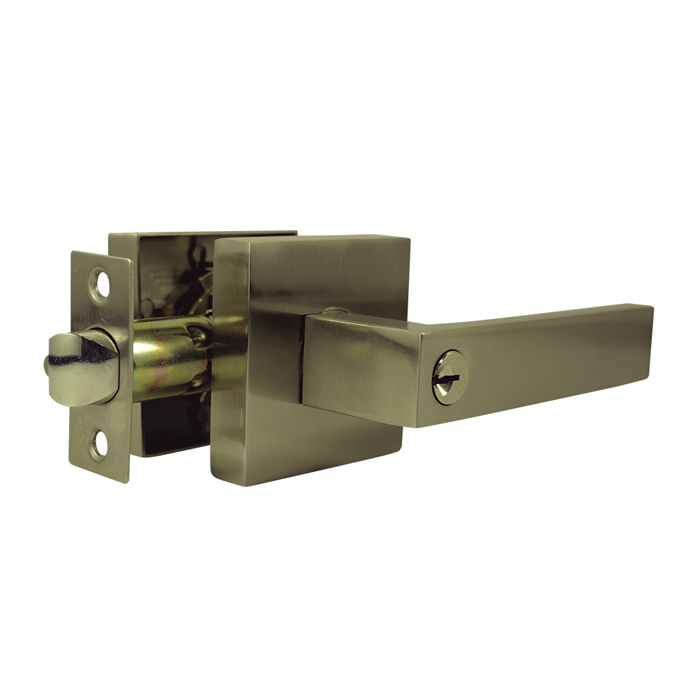 [C171243] Cerradura Bestvalue Con Llave Manigueta Ab. Bronceado. 2-3/8