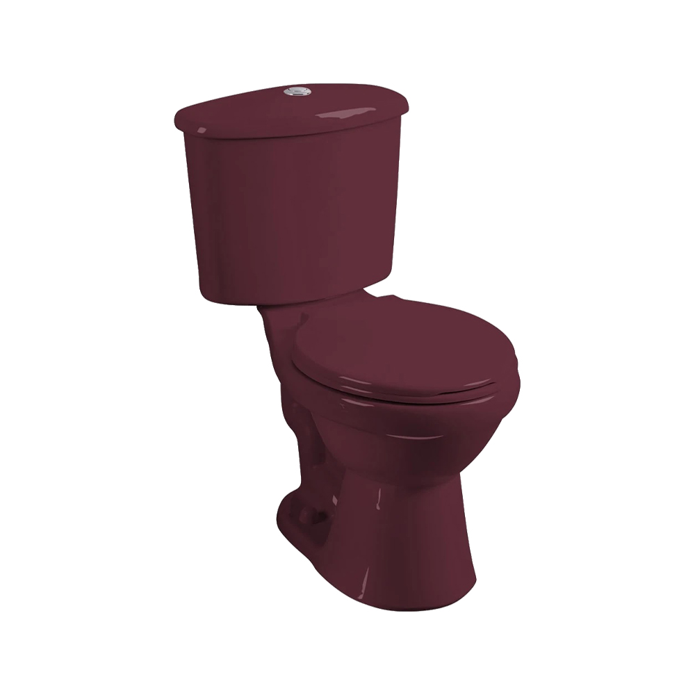 [P14915] Inodoro Cherry Con Asiento/ferret. Tanque. Cherry. 70x42. 4x74. 4cm