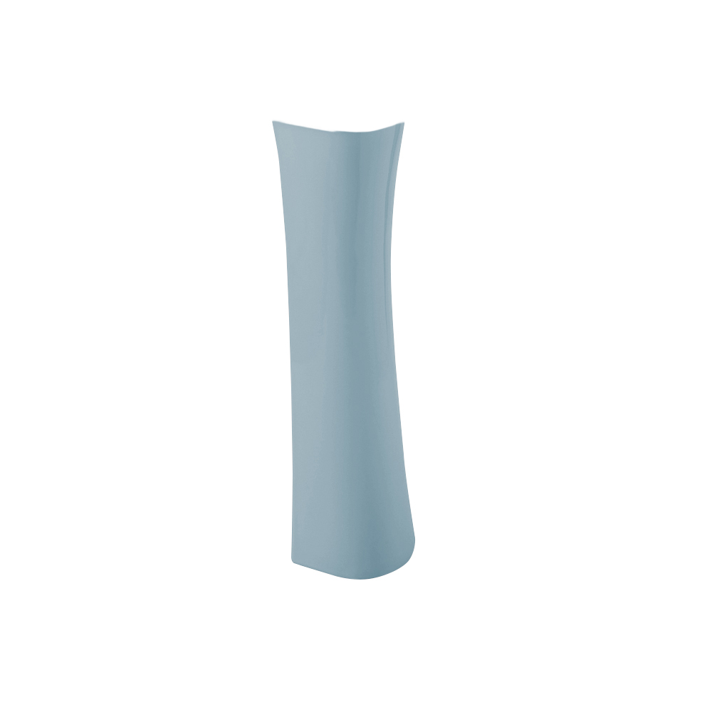 [P14953] Pedestal Celeste Para Lavamano. Celeste. 13 X 63. 5 Cm