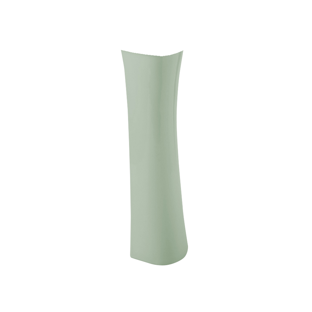 [P14963] Pedestal Verde Para Lavamano. Verde. 13 X 63. 50 Cm