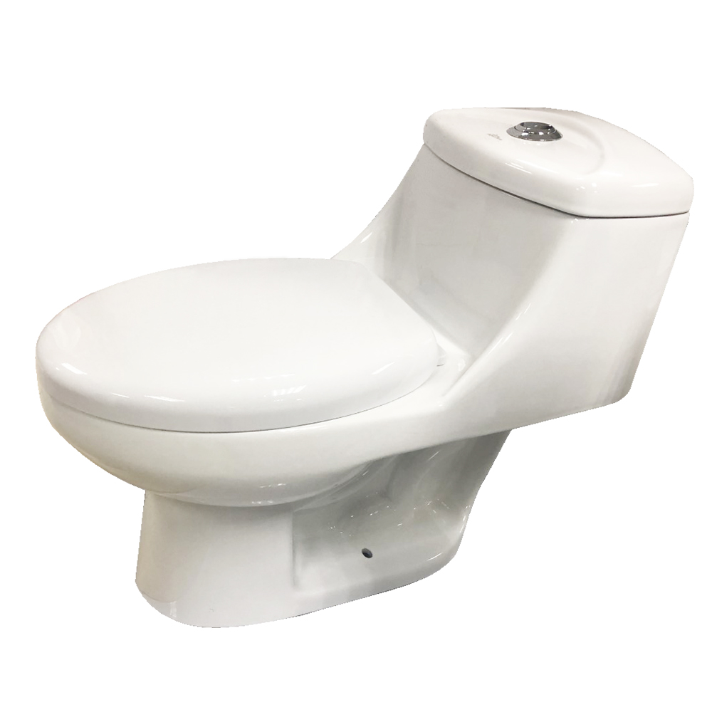 [P14975] Inodoro One-piece Ego Pure Blanco Elongado Briggs. Blanco. 76. 2 X 43 65 Cm