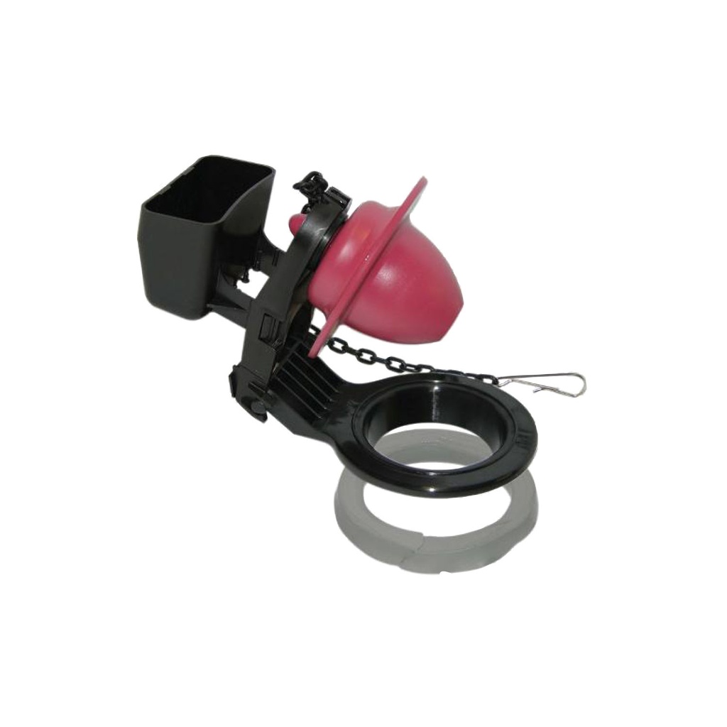 [P28555] Reparador D/sifon Con Korky Fluidmaster 555c1. Rojo Marrón. Universal