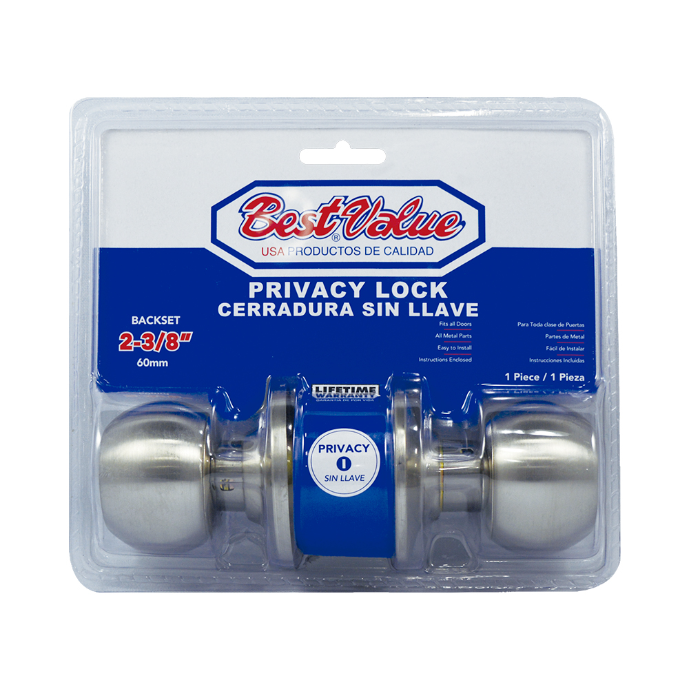 [C173030] Cerradura Sin Llave Bola Ss. Acero Inoxidable. 2-3/8