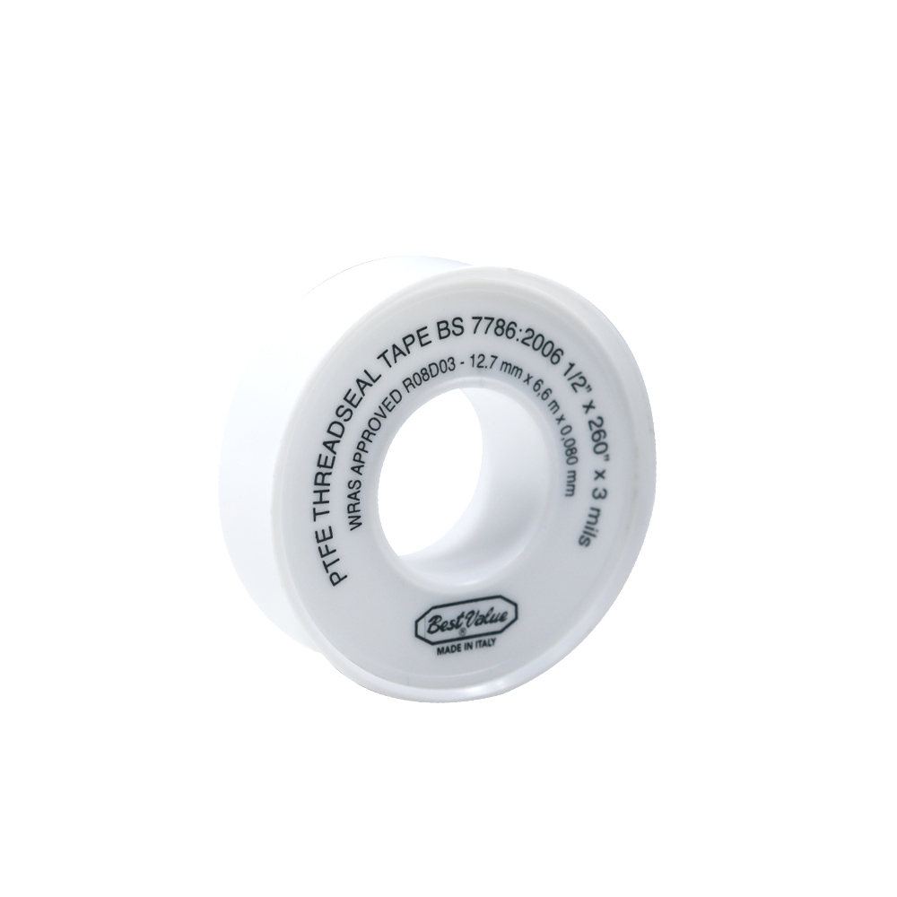 [P31830] Teflon Italiano 1/2 X 260. Blanco. 260