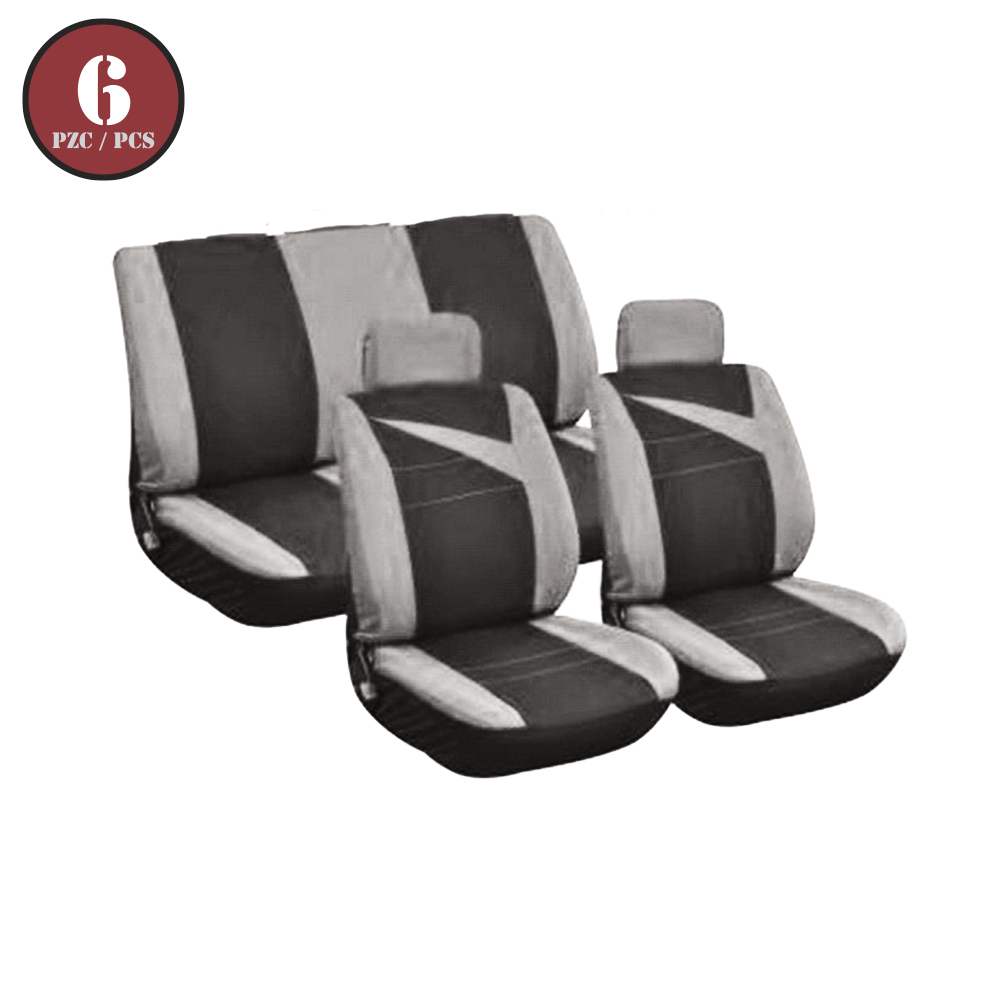 [R01231G] Forro Para Asiento Gris (6pcs). Gris. Gris